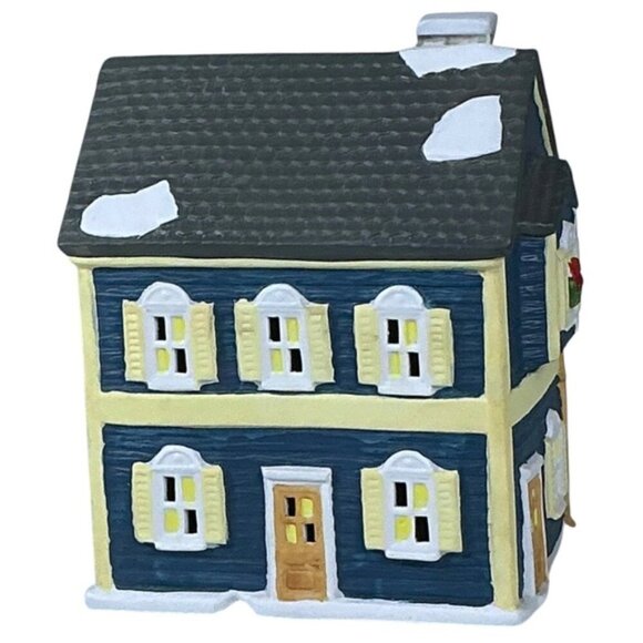 Vintage Coca Cola 1997 Town Square Village House Light Up Wiley Sons Hardware - Picture 11 of 16